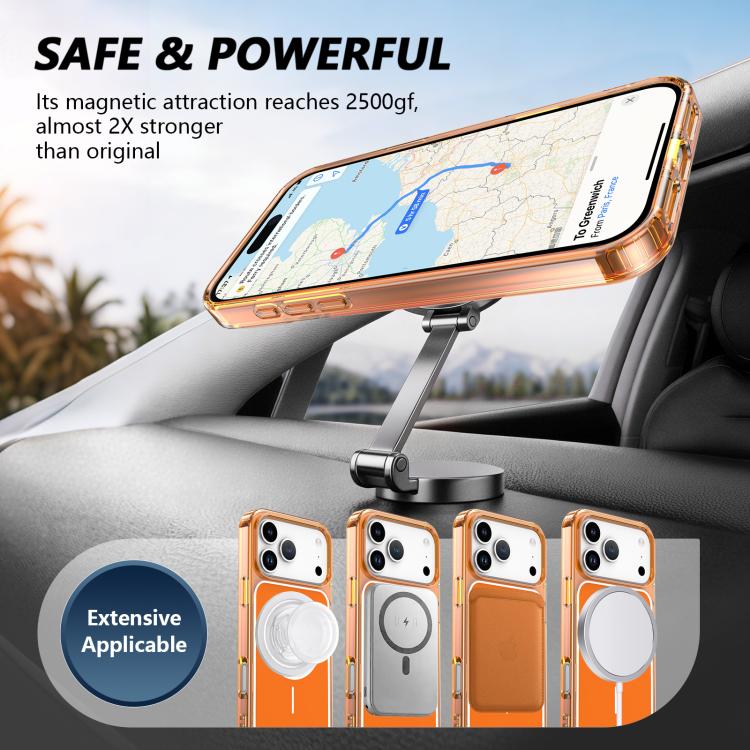 Color Shield PC Hybrid TPU Magnetic Phone Case, For iPhone 18 Pro / 17 Pro, For iPhone 18 Pro Max / 17 Pro Max