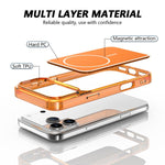 Color Shield PC Hybrid TPU Magnetic Phone Case, For iPhone 18 Pro / 17 Pro, For iPhone 18 Pro Max / 17 Pro Max