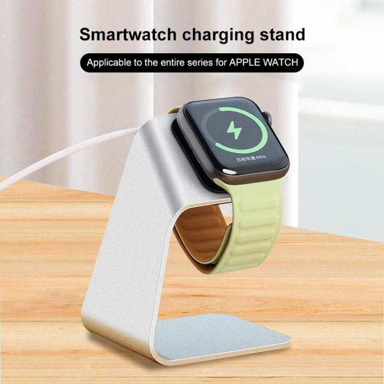 xDfind For Apple Watch Smart Watch Aluminum Alloy Charging Holder and Type-C Charger Set, Aluminum Alloy+Type-C