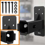 Heavy Duty Wall Mounted Bicycle Bracket T-shaped Metal Storage Rack Connecting Device, FS-2473
