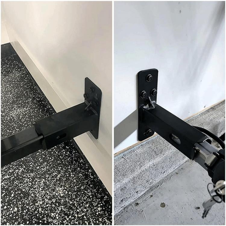 Heavy Duty Wall Mounted Bicycle Bracket T-shaped Metal Storage Rack Connecting Device, FS-2473