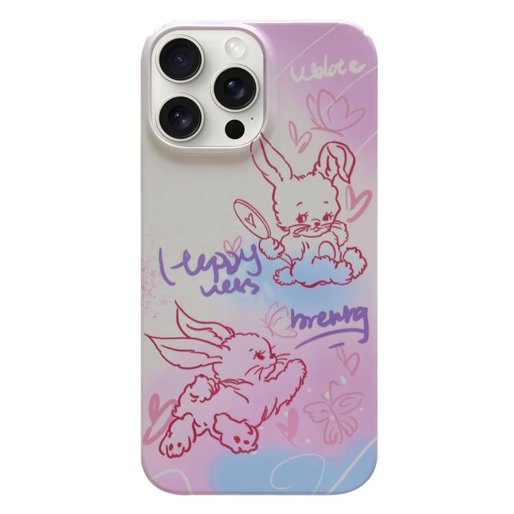 Painted Pattern PC Phone Case, For iPhone 17 Pro