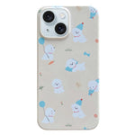 Painted Pattern PC Phone Case, For iPhone 17