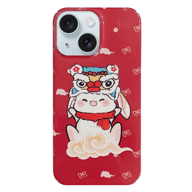 Painted Pattern PC Phone Case, For iPhone 17