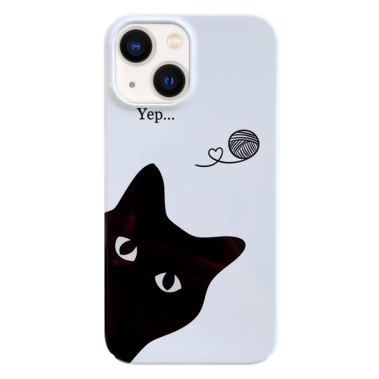Painted Pattern PC Phone Case, For iPhone 16 Plus