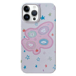 Painted Pattern PC Phone Case, For iPhone 16 Pro