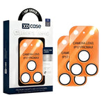 XDcase 2pcs Integrated Translucent Frosted Acrylic Camera Lens Protector, For iPhone 17 Pro Max, For iPhone 17 Pro