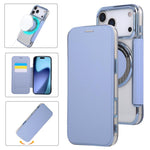 Ultra-thin Magnetic Plating Vegan Leather Phone Case, For iPhone 17 Pro Max, For iPhone 17 Pro, For iPhone 17, For iPhone Air, For iPhone 16e, For iPhone 16 Pro Max