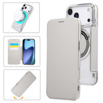 Ultra-thin Magnetic Plating Vegan Leather Phone Case, For iPhone 17 Pro Max, For iPhone 17 Pro, For iPhone 17, For iPhone Air, For iPhone 16e, For iPhone 16 Pro Max