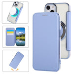 Ultra-thin Magnetic Plating Vegan Leather Phone Case, For iPhone 16 Pro, For iPhone 16 Plus, For iPhone 16, For iPhone 15 Pro Max, For iPhone 15 Pro, For iPhone 15 Plus / 14 Plus