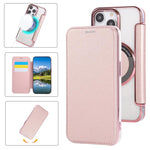 Ultra-thin Magnetic Plating Vegan Leather Phone Case, For iPhone 15, For iPhone 14 / 13, For iPhone 14 Pro, For iPhone 14 Pro Max, For iPhone 13 Pro Max, For iPhone 13 Pro