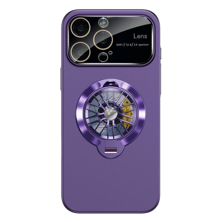 Glaze PC Camera Window Gyro Kickstand Magnetic Phone Case, For iPhone 16 Plus, For iPhone 16, For iPhone 15 Pro Max, For iPhone 15 Pro, For iPhone 15 Plus, For iPhone 15