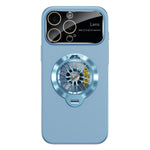 Glaze PC Camera Window Gyro Kickstand Magnetic Phone Case, For iPhone 16 Plus, For iPhone 16, For iPhone 15 Pro Max, For iPhone 15 Pro, For iPhone 15 Plus, For iPhone 15