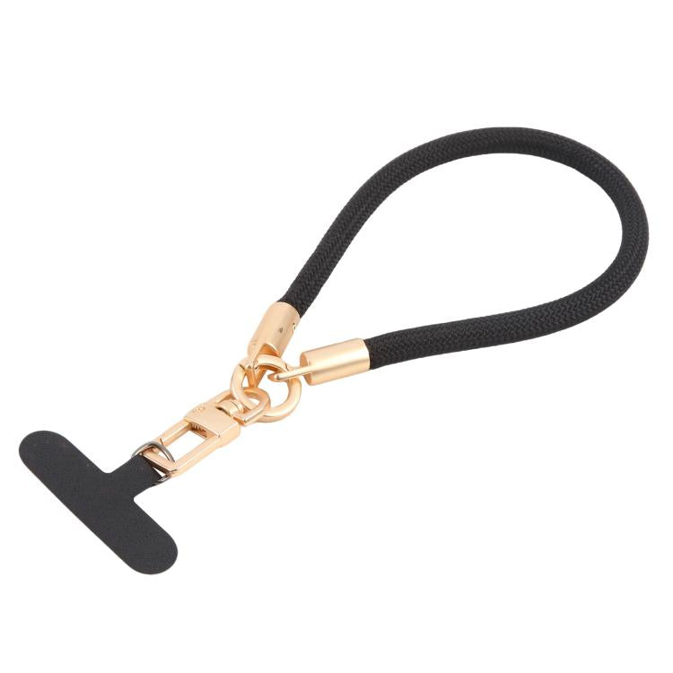 Gold-Tone Buckle Short Phone Lanyard Wrist Strap