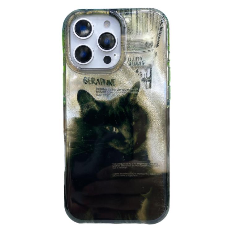 Rounded Edge IMD Pattern TPU Phone Case, For iPhone 17 Pro Max, For iPhone 17 Pro, For iPhone 17