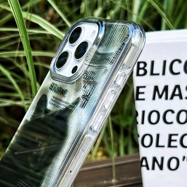 Rounded Edge IMD Pattern TPU Phone Case, For iPhone 14, For iPhone 14 Pro, For iPhone 14 Pro Max