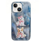 Rounded Edge IMD Pattern TPU Phone Case, For iPhone 14, For iPhone 14 Pro, For iPhone 14 Pro Max
