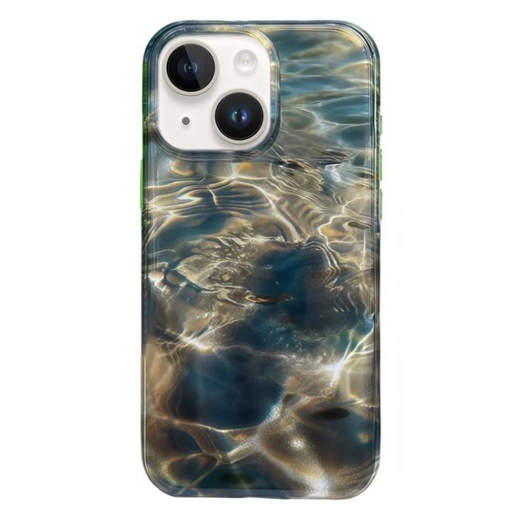 Rounded Edge IMD Pattern TPU Phone Case, For iPhone 14, For iPhone 14 Pro, For iPhone 14 Pro Max
