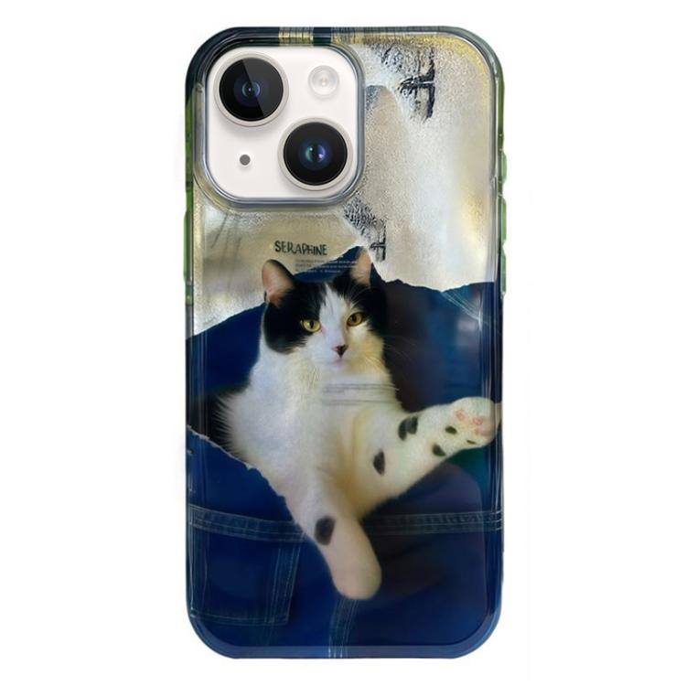 Rounded Edge IMD Pattern TPU Phone Case, For iPhone 14, For iPhone 14 Pro, For iPhone 14 Pro Max