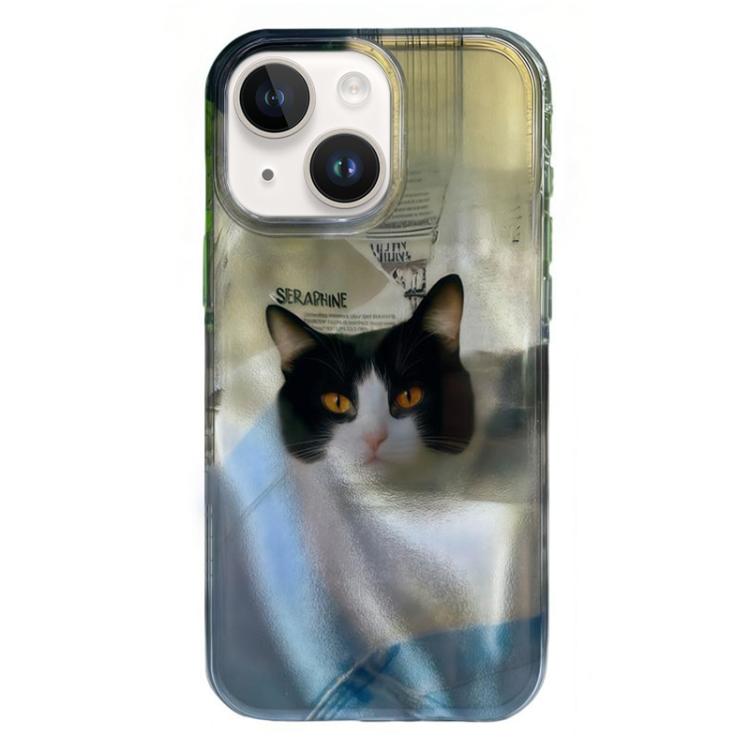 Rounded Edge IMD Pattern TPU Phone Case, For iPhone 14, For iPhone 14 Pro, For iPhone 14 Pro Max