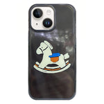 Rounded Edge IMD Pattern TPU Phone Case, For iPhone 14, For iPhone 14 Pro, For iPhone 14 Pro Max