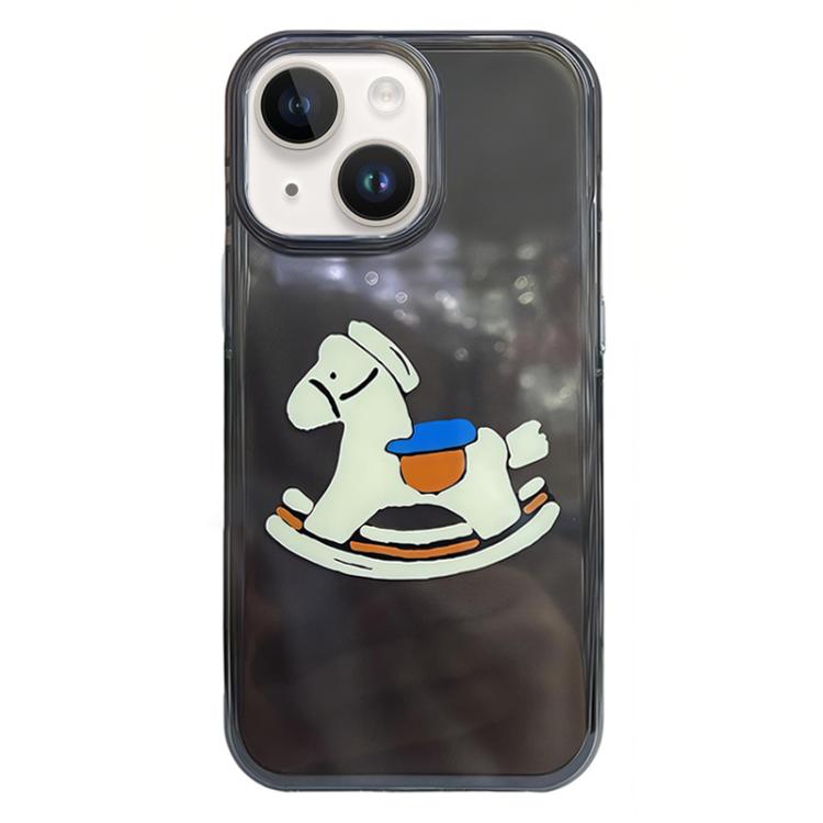 Rounded Edge IMD Pattern TPU Phone Case, For iPhone 14, For iPhone 14 Pro, For iPhone 14 Pro Max