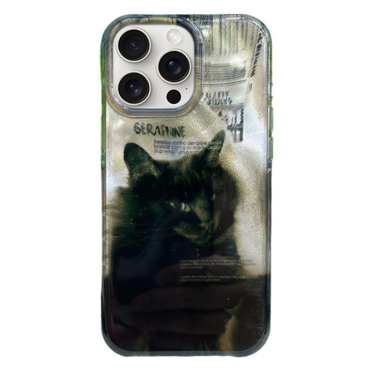 Rounded Edge IMD Pattern TPU Phone Case, For iPhone 14, For iPhone 14 Pro, For iPhone 14 Pro Max