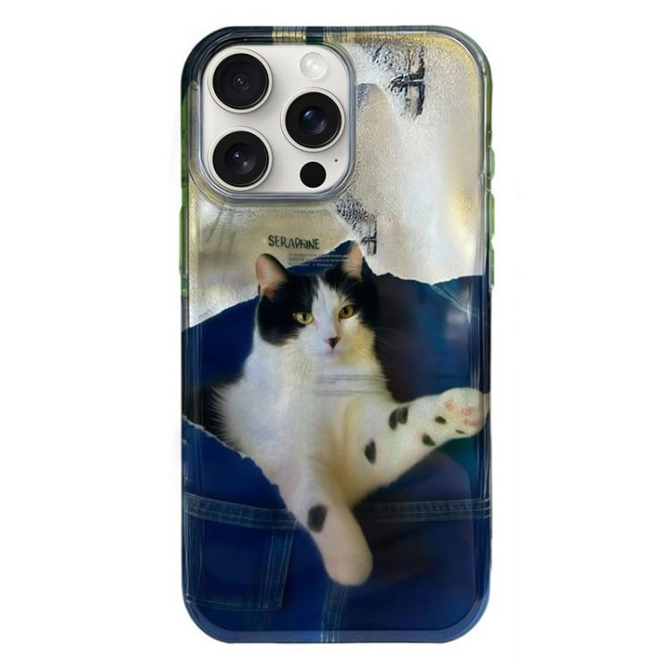 Rounded Edge IMD Pattern TPU Phone Case, For iPhone 14, For iPhone 14 Pro, For iPhone 14 Pro Max