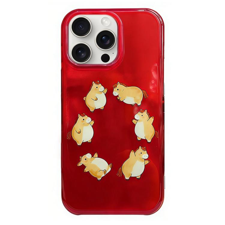 Rounded Edge IMD Pattern TPU Phone Case, For iPhone 14, For iPhone 14 Pro, For iPhone 14 Pro Max