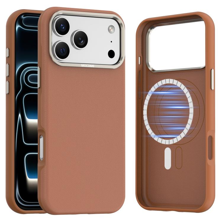 Mocome Plain Magnetic Shockproof Phone Case, For iPhone 18 Pro / 17 Pro, For iPhone 18 Pro Max / 17 Pro Max