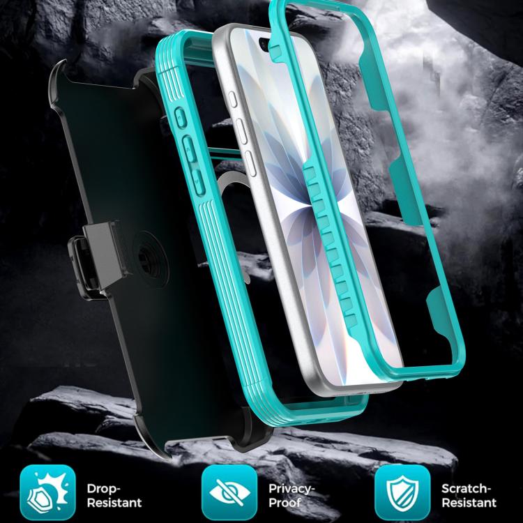 Acrylic Full Coverage Magnetic Phone Case with Back Clip, For iPhone 17 Pro Max, For iPhone 17 Pro, For iPhone 17, For iPhone Air, For iPhone 16 Pro Max, For iPhone 16 Pro