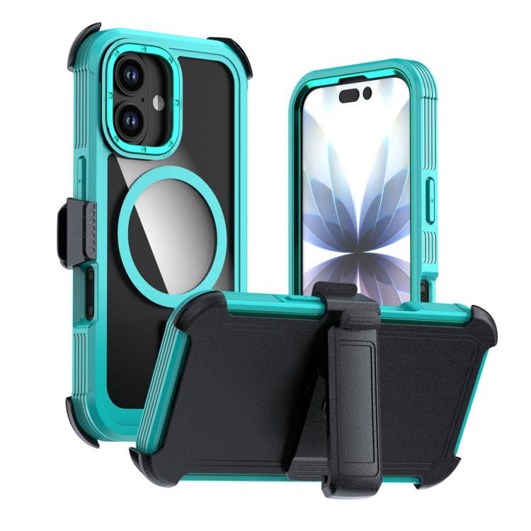 Acrylic Full Coverage Magnetic Phone Case with Back Clip, For iPhone 17 Pro Max, For iPhone 17 Pro, For iPhone 17, For iPhone Air, For iPhone 16 Pro Max, For iPhone 16 Pro