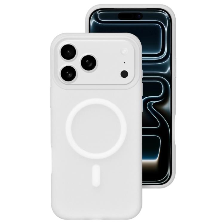 Crystal-Clear Colors Skin-friendly Feel Liquid Silicone Magnetic Phone Case, For iPhone 18 Pro / 17 Pro, For iPhone 18 Pro Max / 17 Pro Max, For iPhone 17, For iPhone 16 Pro Max, For iPhone 16 Pro