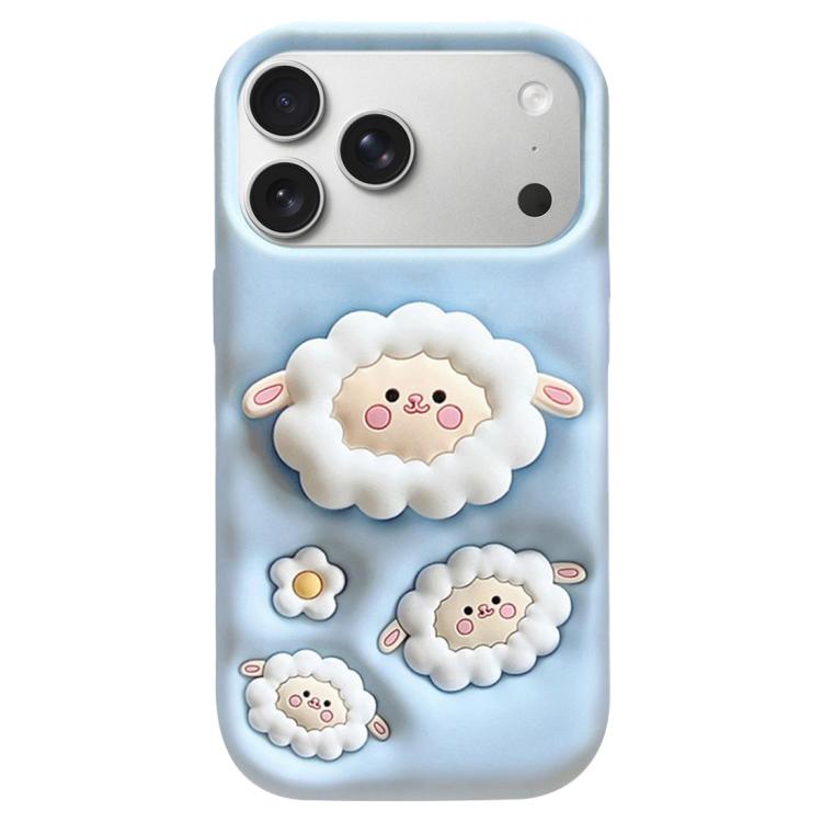 3D Cartoon Holder Full Coverage Shockproof Silicone Phone Case, For iPhone 18 Pro / 17 Pro, For iPhone 18 Pro Max / 17 Pro Max, For iPhone 17, For iPhone 16 Pro Max, For iPhone 16 Pro, For iPhone 16, For iPhone 15 Pro Max, For iPhone 15 Pro, For iPhone...