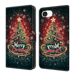Crystal-Like Painted Vegan Leather Phone Case, For iPhone 17e / 16e, For iPhone 17 Pro Max, For iPhone 17 Pro, For iPhone 17