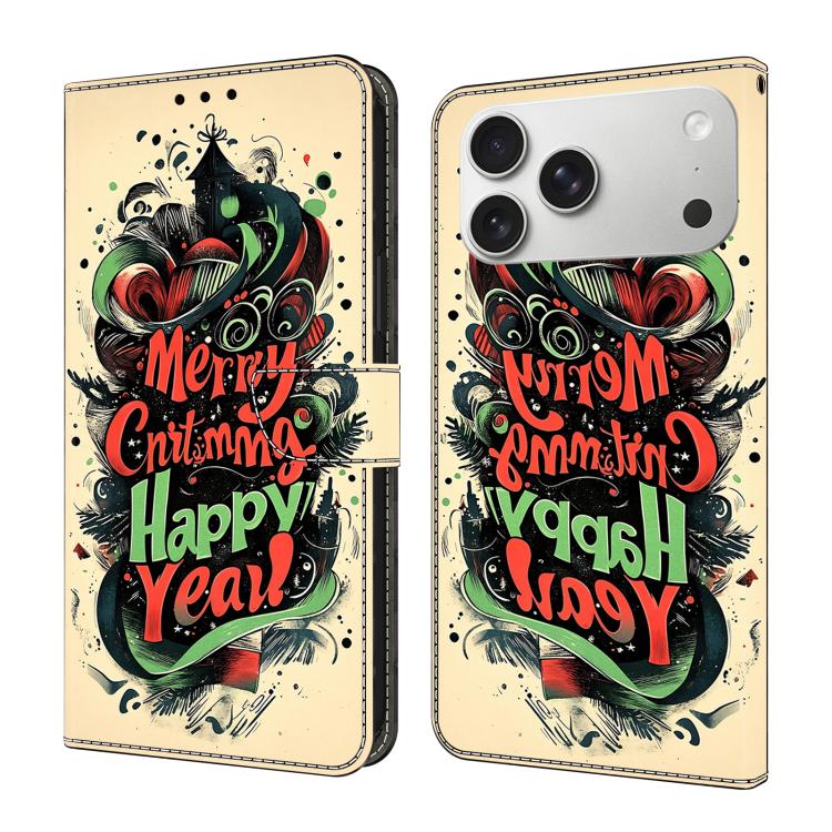 Crystal-Like Painted Vegan Leather Phone Case, For iPhone 17e / 16e, For iPhone 17 Pro Max, For iPhone 17 Pro, For iPhone 17