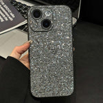 Acrylic Rhinestone Full Coverage Phone Case, For iPhone 14, For iPhone 14 Pro, For iPhone 14 Pro Max, For iPhone 13 Pro Max, For iPhone 13 Pro, For iPhone 13