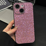Acrylic Rhinestone Full Coverage Phone Case, For iPhone 14, For iPhone 14 Pro, For iPhone 14 Pro Max, For iPhone 13 Pro Max, For iPhone 13 Pro, For iPhone 13
