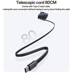 Yesido DS38 65W 8-in-1 Magnetic Wireless Charging Station with Telescopic Cord, DS38