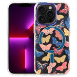 IMD Blue Light Jungle Series Magnetic Phone Case, For iPhone 13 Pro Max, For iPhone 13 Pro