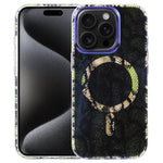 IMD Blue Light Jungle Series Magnetic Phone Case, For iPhone 16, For iPhone 15 Pro Max, For iPhone 15 Pro, For iPhone 15 Plus / 14 Plus, For iPhone 15, For iPhone 14 / 13, For iPhone 14 Pro, For iPhone 14 Pro Max