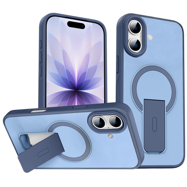Skin Feel Invisible Kickstand MagSafe Phone Case, For iPhone 16e / 17e, For iPhone 17 Pro Max, For iPhone 17 Pro, For iPhone 17, For iPhone Air