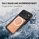 RedPepper V Series IP68 Waterproof Magnetic Phone Case, For iPhone 17 Pro, For iPhone 17