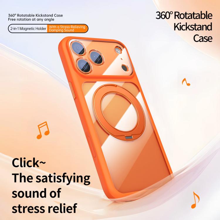 Precision Hole Skin-Feel Magnetic Holder Phone Case with AI Shutter Button, For iPhone 17 Pro Max, For iPhone 17 Pro
