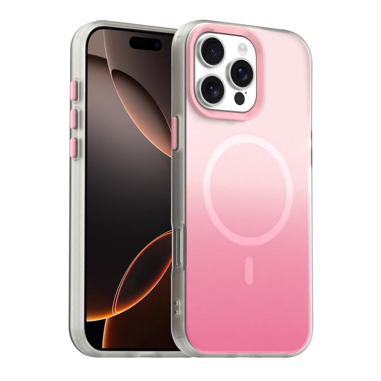 Candy Gradient Series 3 in 1 Hybrid Magnetic Phone Case, For iPhone 17 Pro Max, For iPhone 17 Pro, For iPhone 17, For iPhone Air, For iPhone 16 Pro Max, For iPhone 16 Pro, For iPhone 16 Plus, For iPhone 16