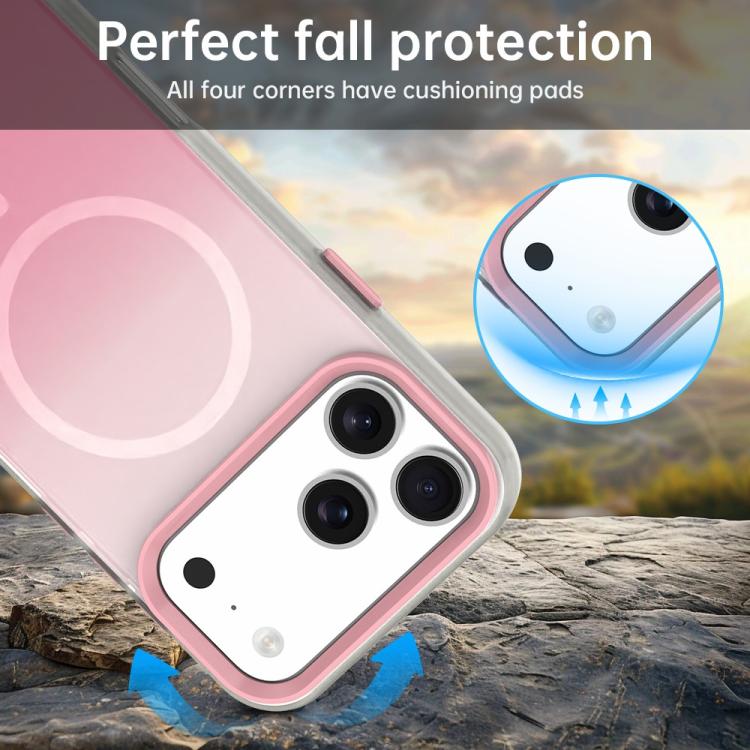 Candy Gradient Series 3 in 1 Hybrid Magnetic Phone Case, For iPhone 16 Pro, For iPhone 16 Plus, For iPhone 16, For iPhone 15 Pro Max, For iPhone 15 Pro, For iPhone 15 Plus, For iPhone 15, For iPhone 14 Plus