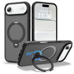 Magnetic 360 Rotating Stand Airbag Shockproof Phone Case, For iPhone 16e / 17e, For iPhone 17 Pro Max, For iPhone 17 Pro, For iPhone 17, For iPhone Air, For iPhone 16 Pro Max, For iPhone 16
