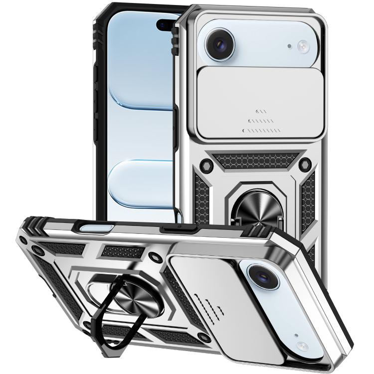 XDcase Sliding Camshield Ring Holder Magnetic Phone Case, For iPhone 17 Pro Max, For iPhone 17 Pro, For iPhone 17, For iPhone Air