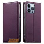 Dierfeng Splicing Strong Magnetic RFID Vegan Leather Phone Case, For iPhone 14 Pro Max, For iPhone SE 2022 / SE 2020 / 8 / 7, For iPhone 13 Pro Max, For iPhone 13 Pro, For iPhone 13 mini, For iPhone 12 / 12 Pro, For iPhone 12 Pro Max, For iPhone 12 mini