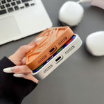 Oil Spraying Hollow Out Clown Heat Dissipation TPU Phone Case, For iPhone 15 Pro Max, For iPhone 15 Pro, For iPhone 15, For iPhone 14, For iPhone 14 Pro, For iPhone 14 Pro Max